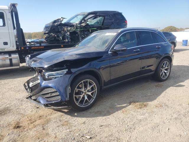 MERCEDES-BENZ GLC 300 4M 2021 blue  gas W1N0G8EB6MF958611 photo #1