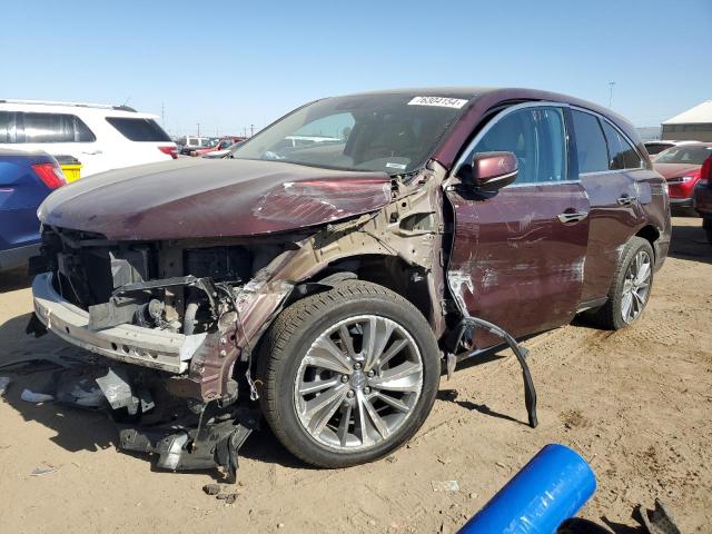 2017 ACURA MDX TECHNO - 5FRYD4H59HB031824