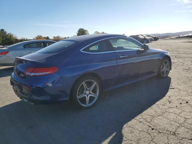 MERCEDES-BENZ C 300 4MAT 2017 blue  gas WDDWJ4KB4HF424745 photo #4