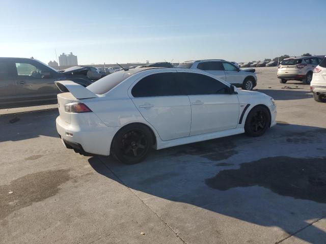 MITSUBISHI LANCER EVO 2014 white sedan 4d gas JA32W8FV5EU023703 photo #4