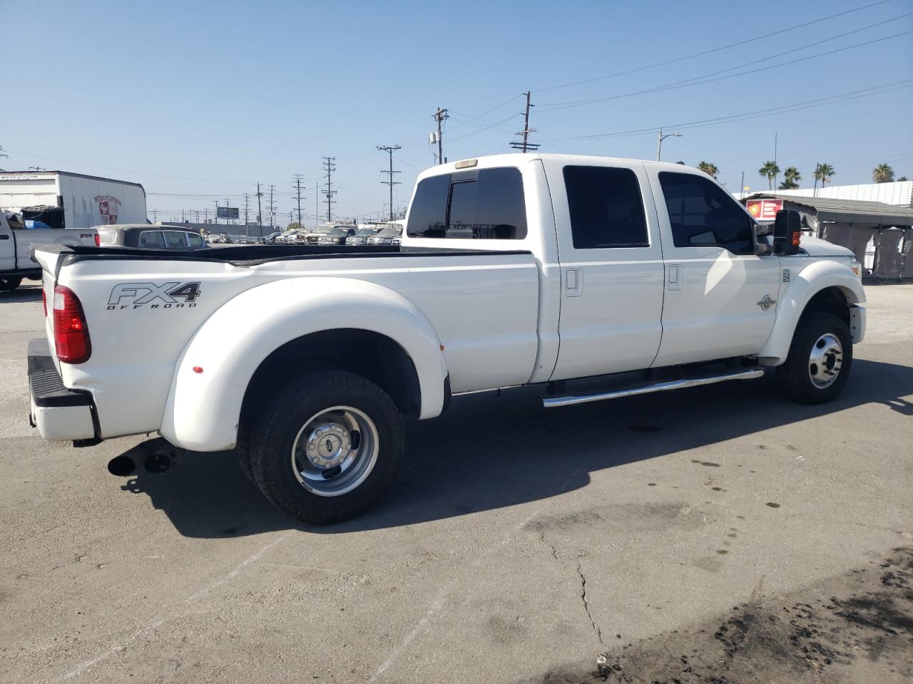 FORD F450 SUPER 2014 white  diesel 1FT8W4DTXEEB28690 photo #4