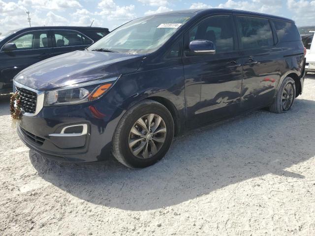 KIA SEDONA LX 2020 blue  gas KNDMB5C1XL6616383 photo #1