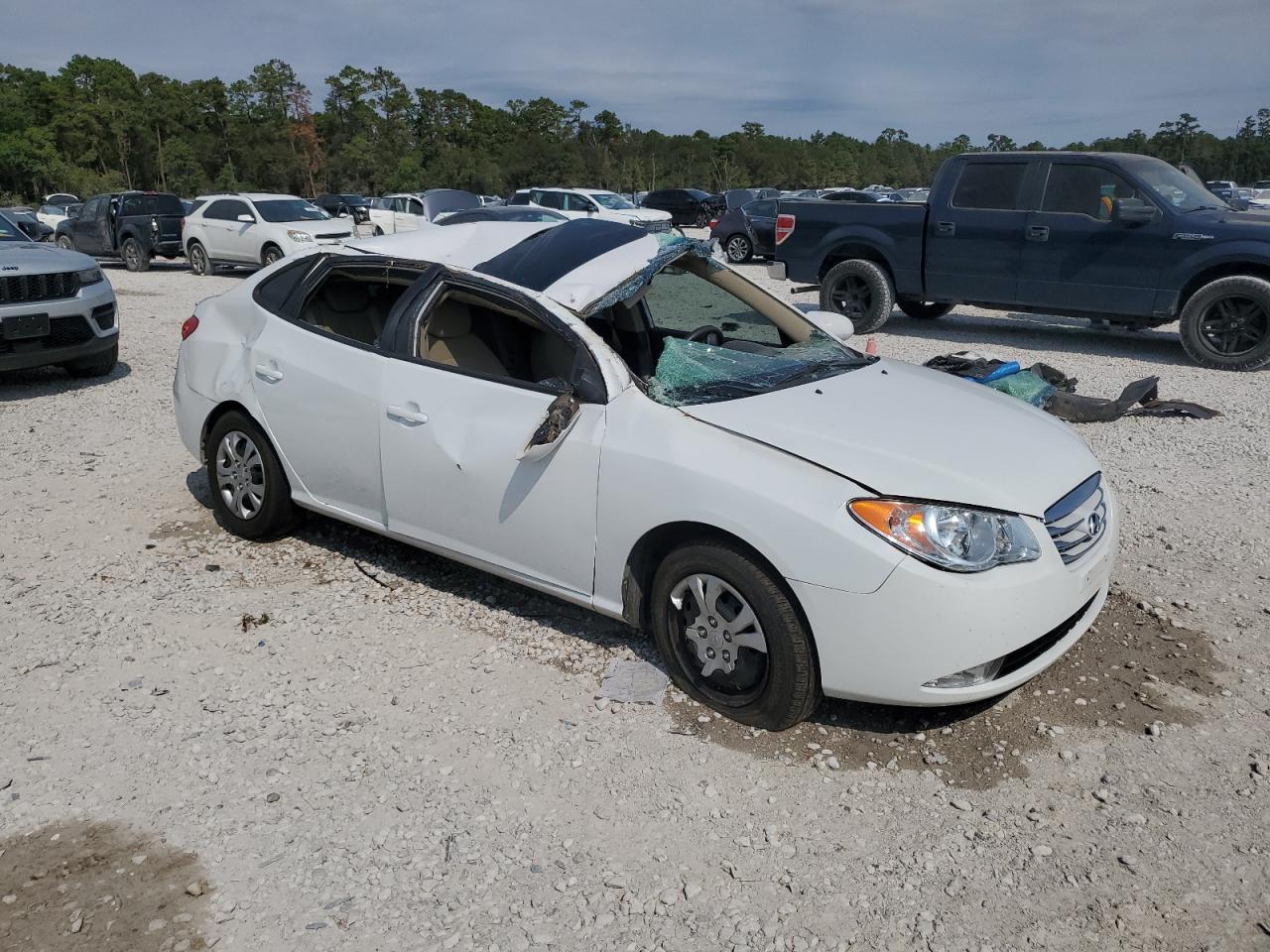 Lot #2955422682 2010 HYUNDAI ELANTRA BL