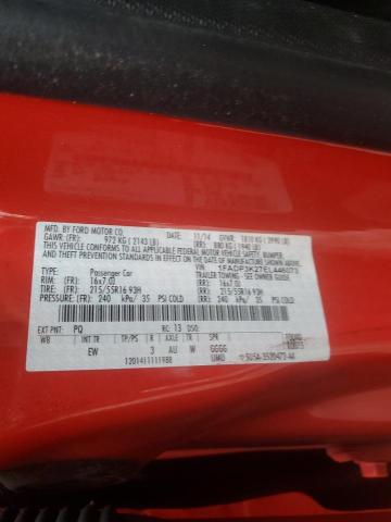 VIN 1FADP3K27EL446073 2014 Ford Focus, SE no.13