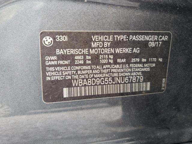 2018 BMW 330 XI - WBA8D9G55JNU67879