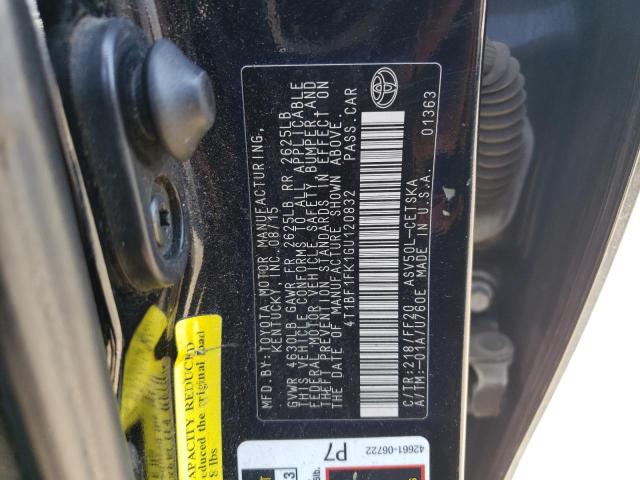 2016 TOYOTA CAMRY LE - 4T1BF1FK1GU120832