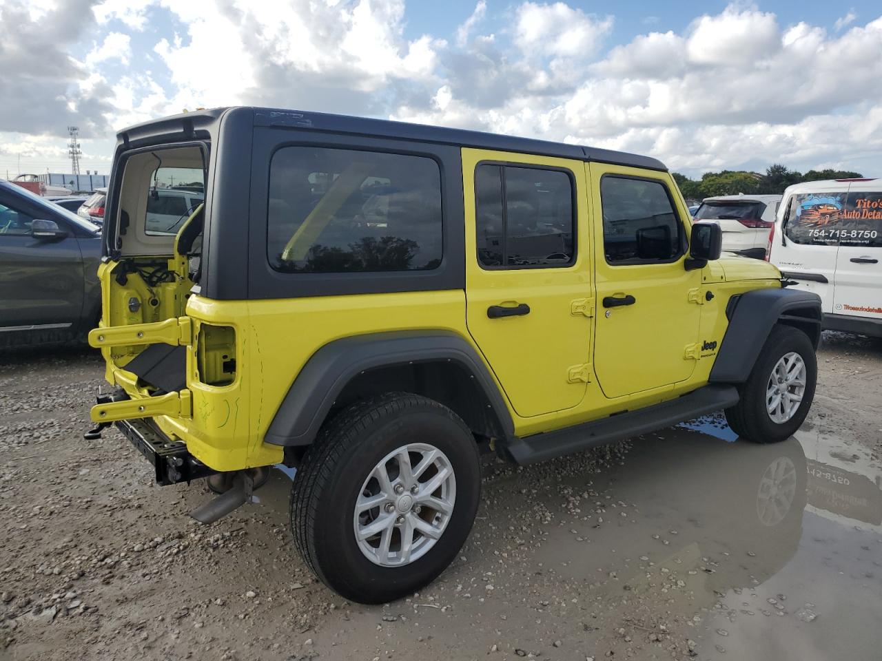 Lot #2989157651 2023 JEEP WRANGLER S