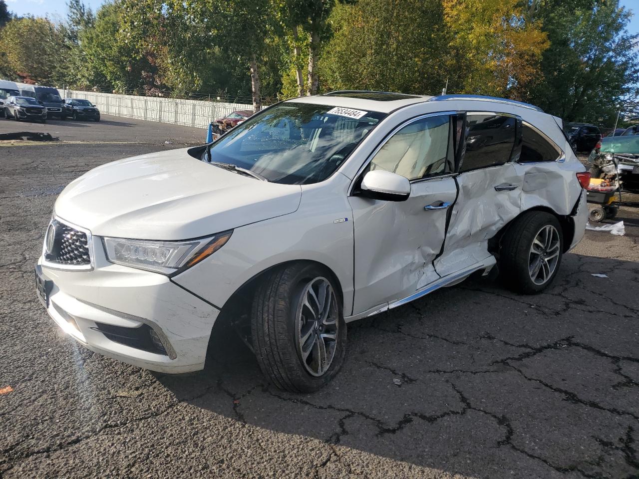 Lot #2996746841 2020 ACURA MDX SPORT