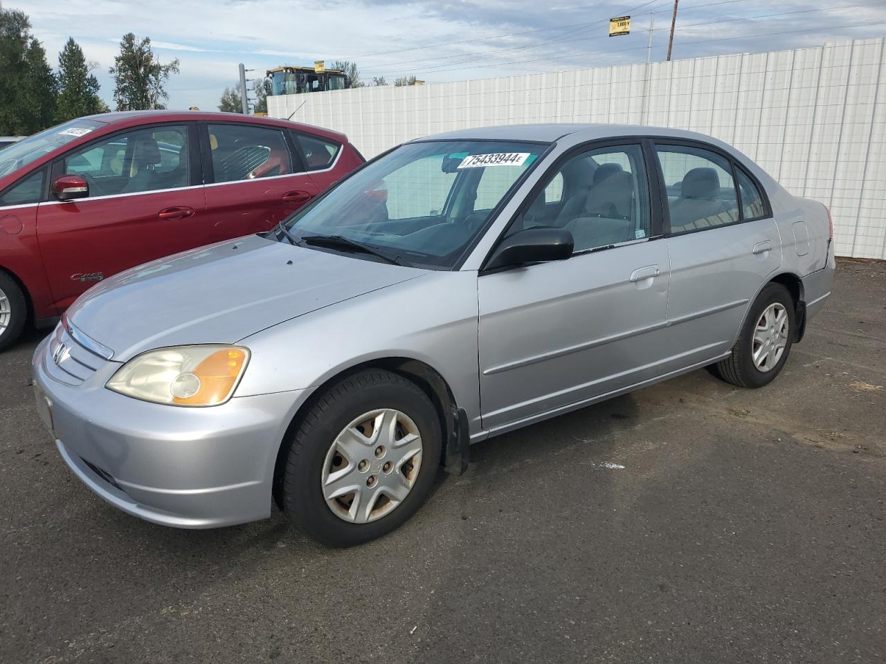 Lot #3024345529 2003 HONDA CIVIC LX