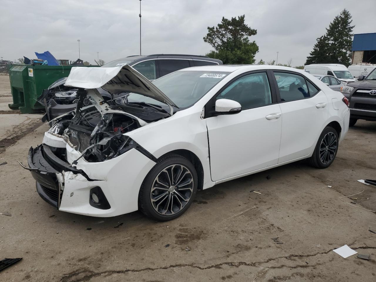 Lot #2994128314 2015 TOYOTA COROLLA L