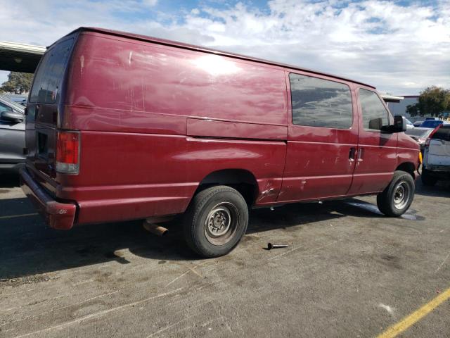 FORD ECONOLINE 2003 burgundy extended gas 1FTSS34L43HA76545 photo #4