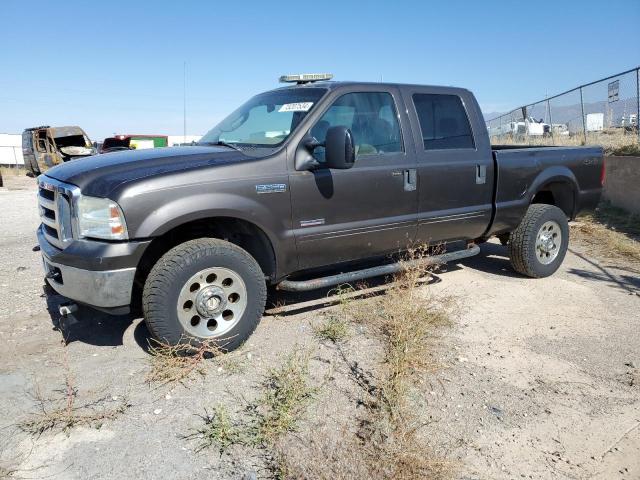 FORD F350 SRW S 2006 brown crew pic diesel 1FTWW31P06EC20126 photo #1