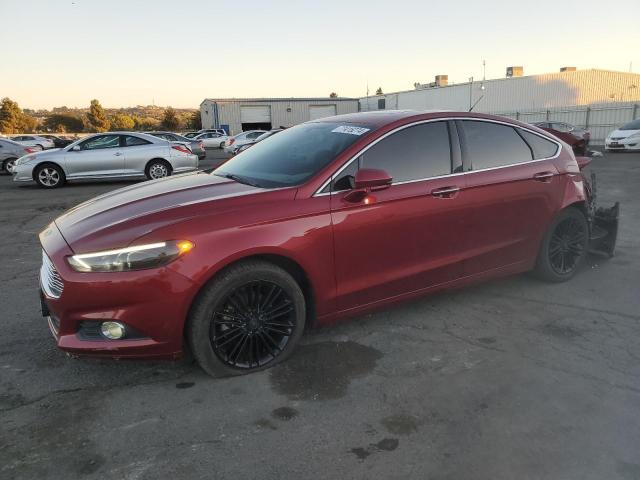 FORD FUSION SE 2016 red  gas 3FA6P0HD1GR216422 photo #1