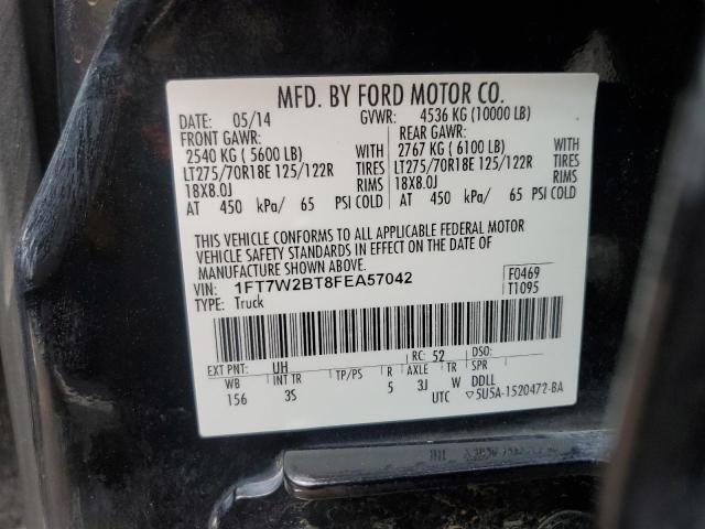 2015 FORD F250 SUPER - 1FT7W2BT8FEA57042