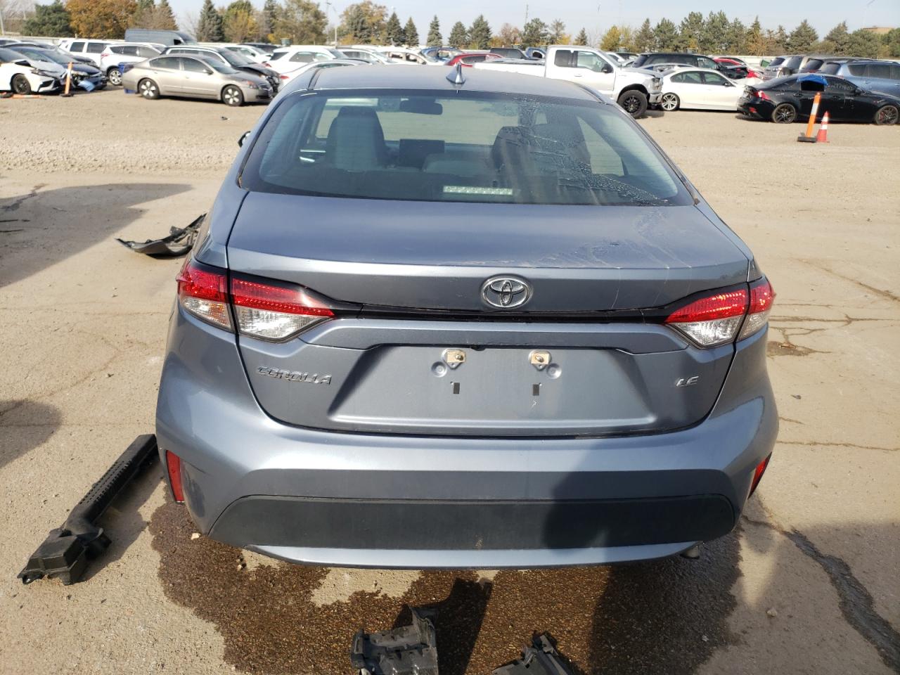 Lot #2945520137 2021 TOYOTA COROLLA LE