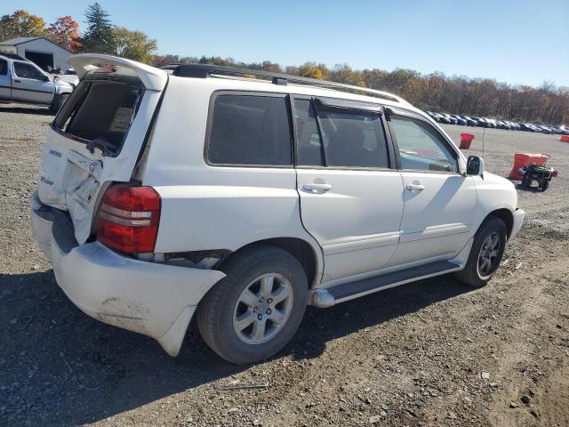 TOYOTA HIGHLANDER 2002 white  gas JTEHF21A920051337 photo #4