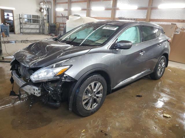 NISSAN MURANO S 2015 gray  gas 5N1AZ2MG5FN241105 photo #1