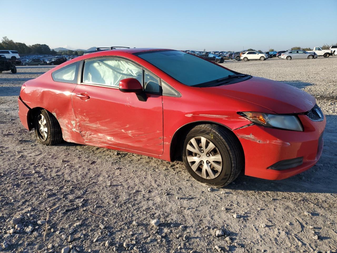 Lot #2928666715 2012 HONDA CIVIC LX