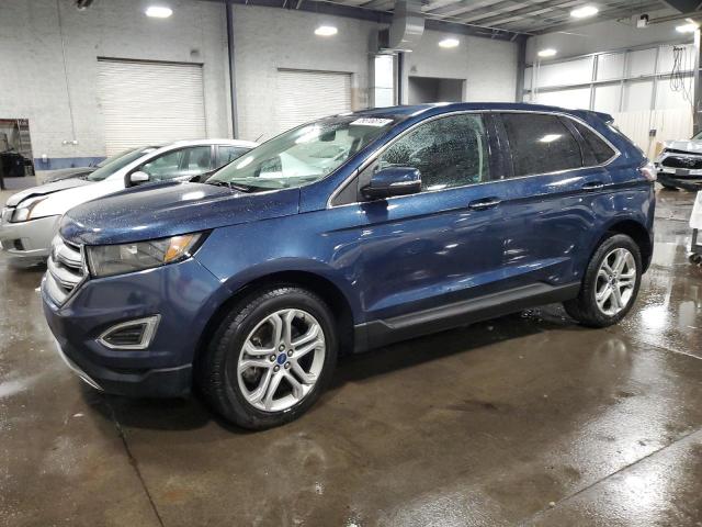 FORD EDGE TITAN 2017 charcoal  gas 2FMPK4K95HBB89830 photo #1