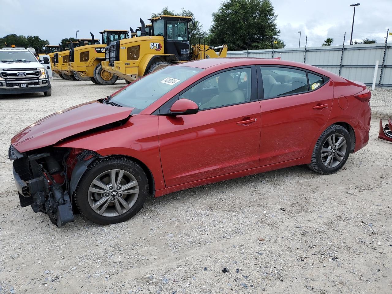 Lot #2938124940 2017 HYUNDAI ELANTRA SE