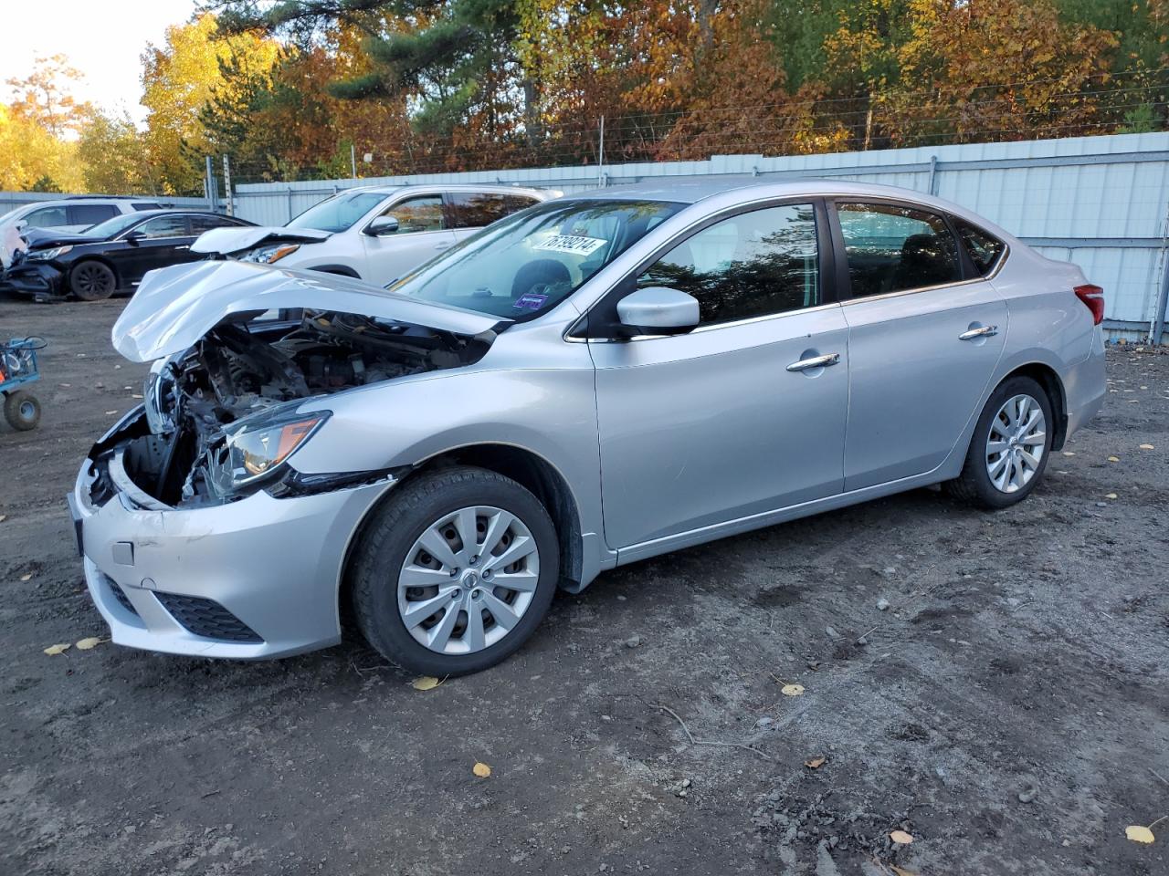 Lot #2955091791 2017 NISSAN SENTRA S