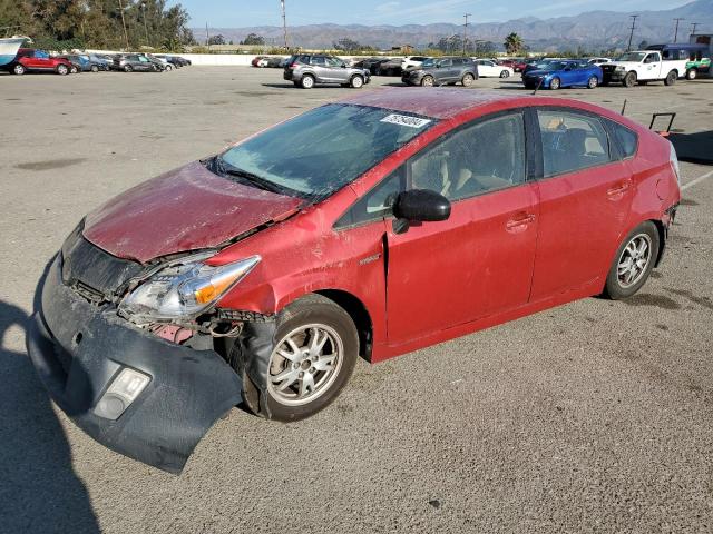 TOYOTA PRIUS 2011 red  hybrid engine JTDKN3DU7B0283136 photo #1