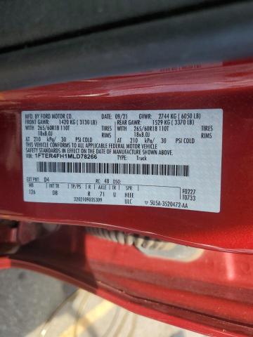2021 FORD RANGER XL - 1FTER4FH1MLD78266