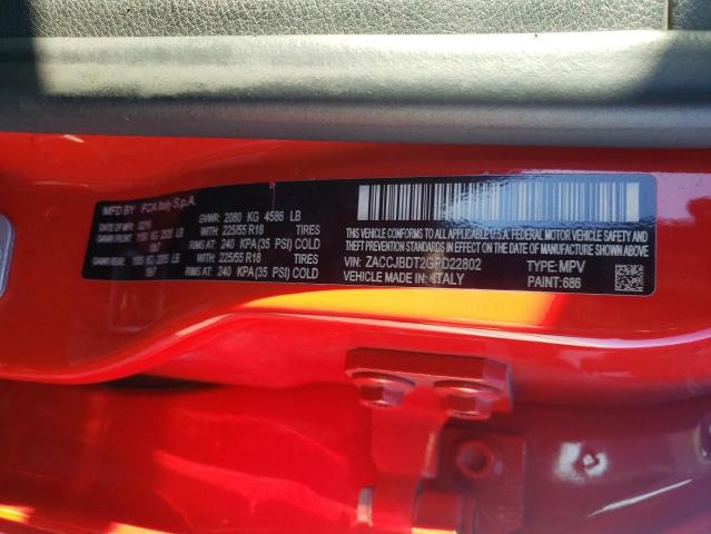 2016 JEEP RENEGADE L - ZACCJBDT2GPD22802