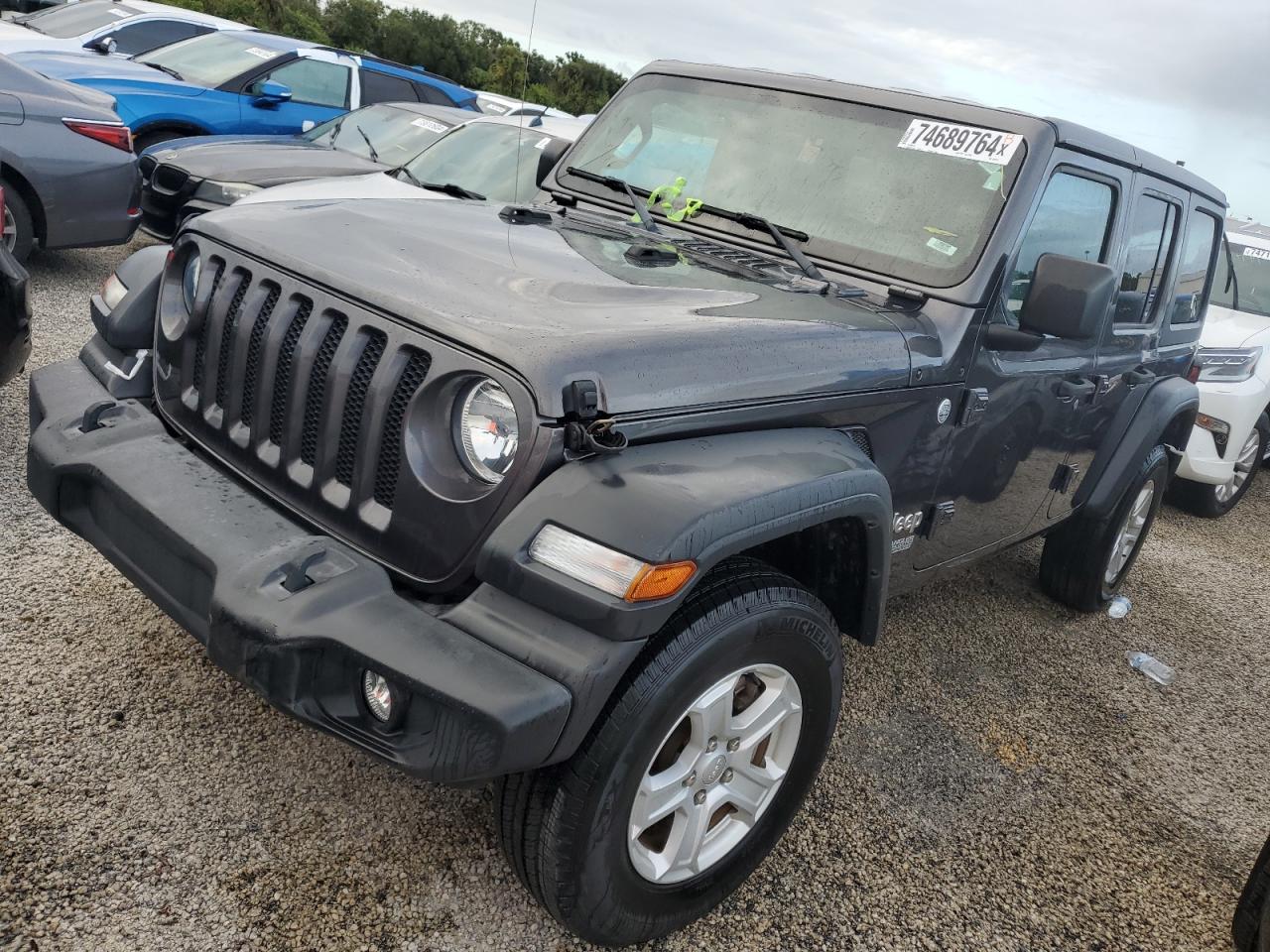 Lot #2989157796 2021 JEEP WRANGLER U