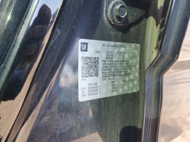 2019 CHEVROLET COLORADO - 1GCGTBENXK1220457