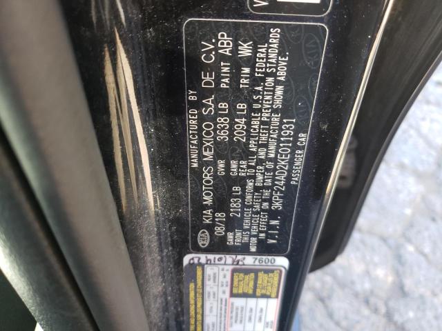 2019 KIA FORTE FE - 3KPF24AD2KE011931