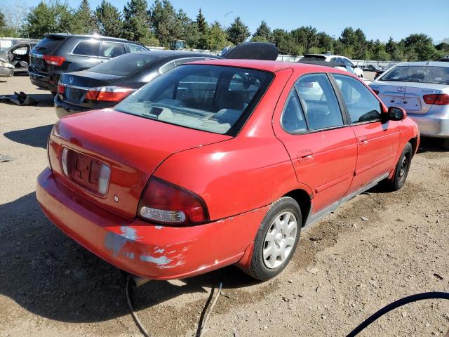 NISSAN SENTRA XE 2001 red  gas 3N1CB51D01L437154 photo #4