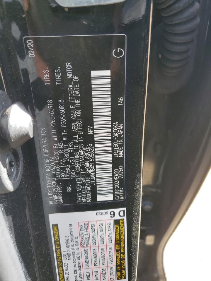 Lot #3004365777 2020 LEXUS GX 460 PRE