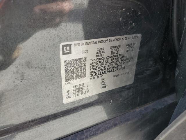 2020 GMC TERRAIN SL - 3GKALMEV6LL275438