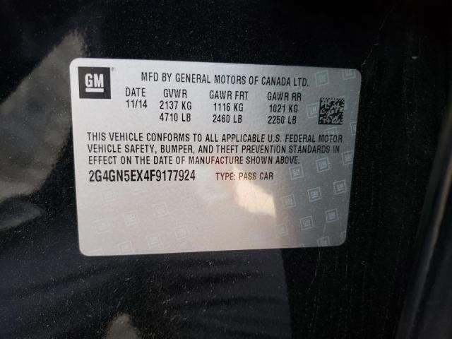 2015 BUICK REGAL PREM 2G4GN5EX4F9177924