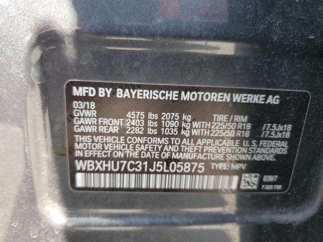 VIN WBXHU7C31J5L05875 2018 BMW X1, Sdrive28I no.13