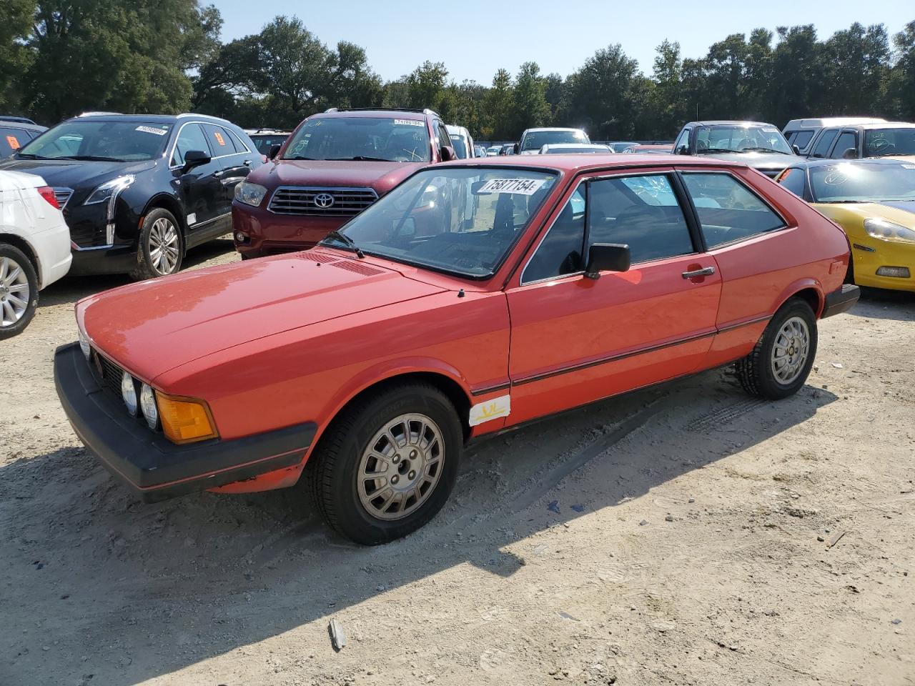 Lot #2989227686 1981 VOLKSWAGEN SCIROCCO D