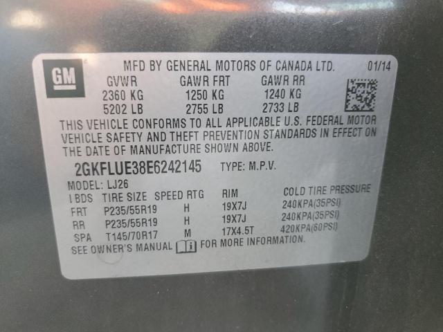 VIN 2GKFLUE38E6242145 2014 GMC Terrain, Denali no.13