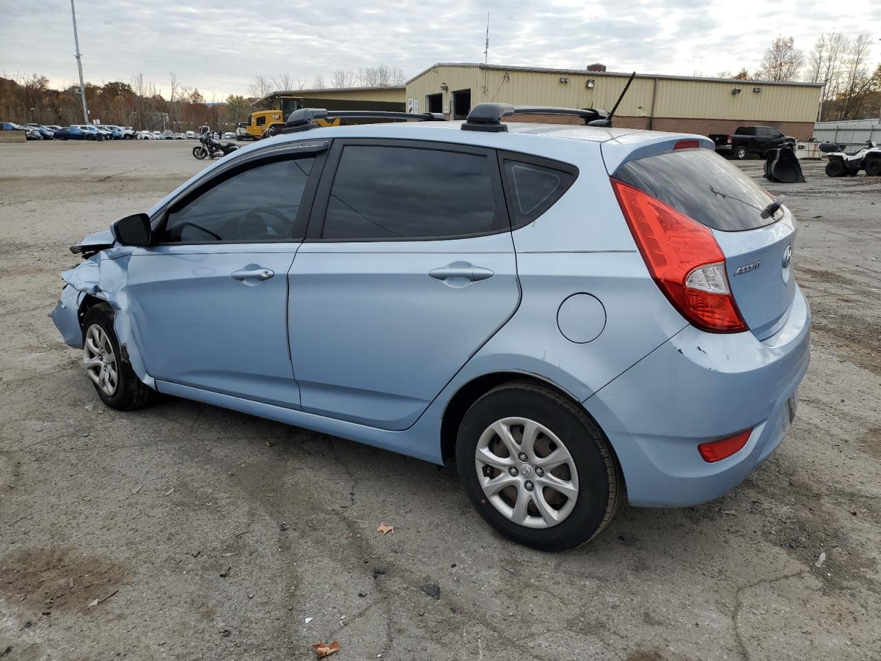 Lot #2996556598 2013 HYUNDAI ACCENT GLS