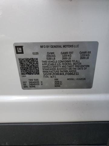 2020 CADILLAC XT4 PREMIU - 1GYFZDR40LF086211