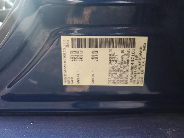 2017 NISSAN MAXIMA 3.5 - 1N4AA6AP8HC437101