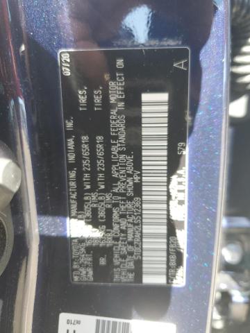 2020 TOYOTA HIGHLANDER - 5TDCZRAH2LS512369