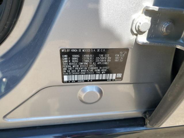 2022 HONDA HR-V SPORT - 3CZRU6H19NM723033