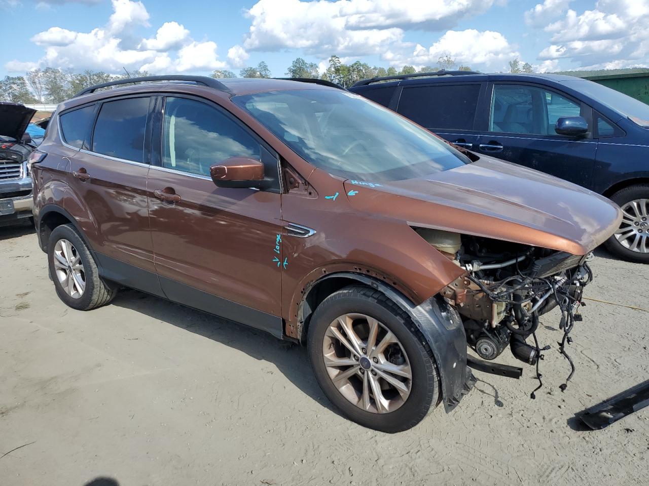 Lot #2895411402 2017 FORD ESCAPE SE