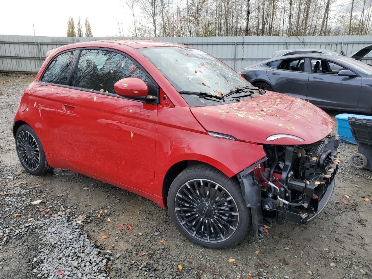 Lot #2989373682 2024 FIAT 500 E RED