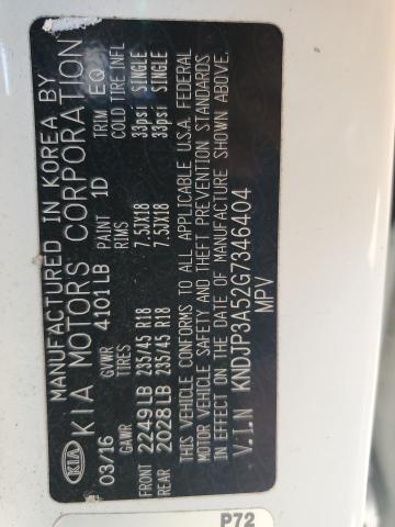 2016 KIA SOUL + - KNDJP3A52G7346404