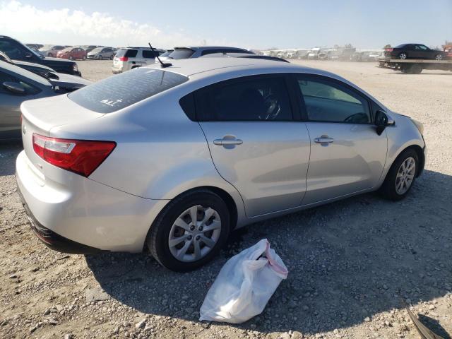 KIA RIO LX 2014 silver  gas KNADM4A36E6402693 photo #4