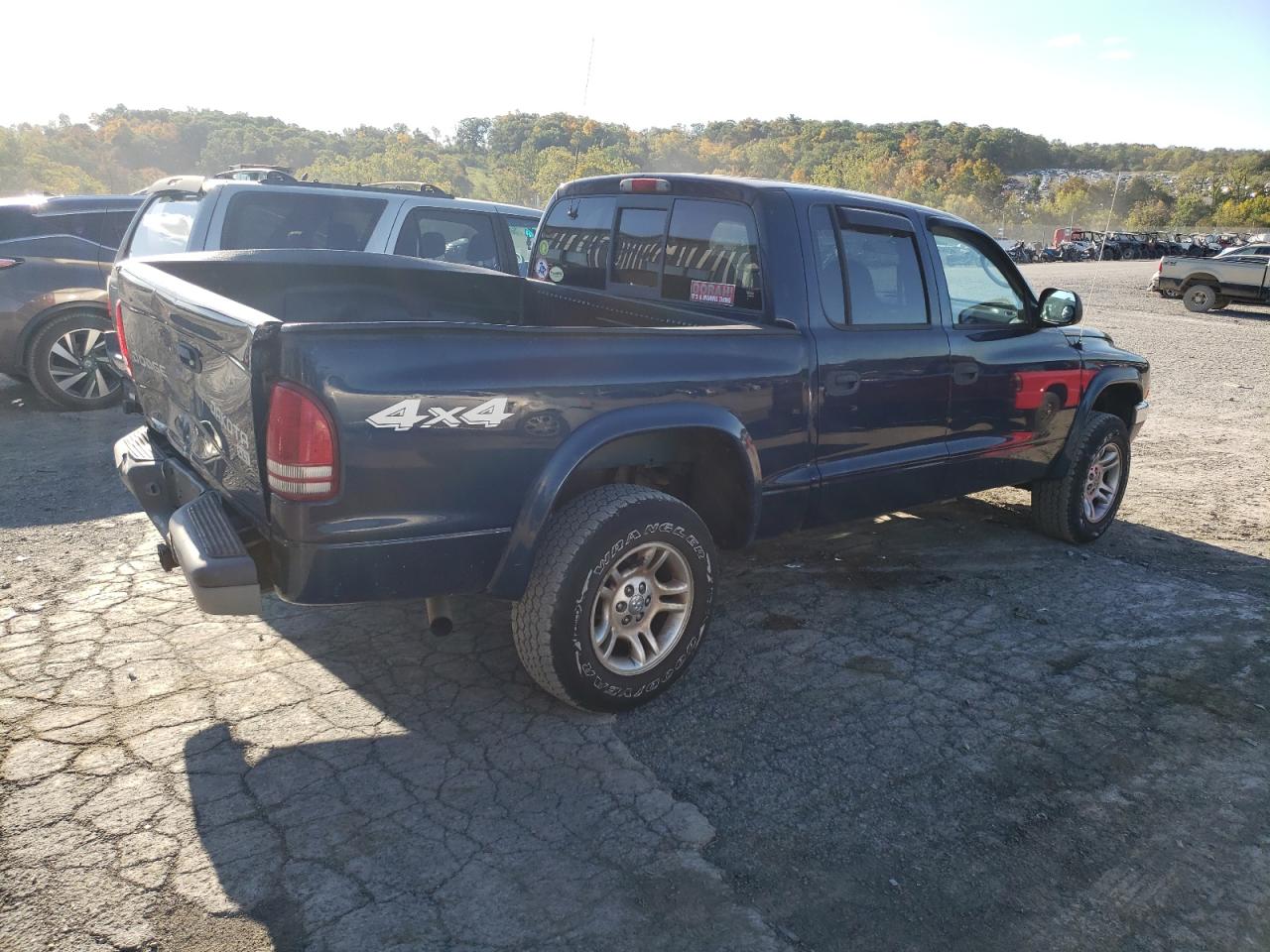 Lot #2909776294 2003 DODGE DAKOTA QUA