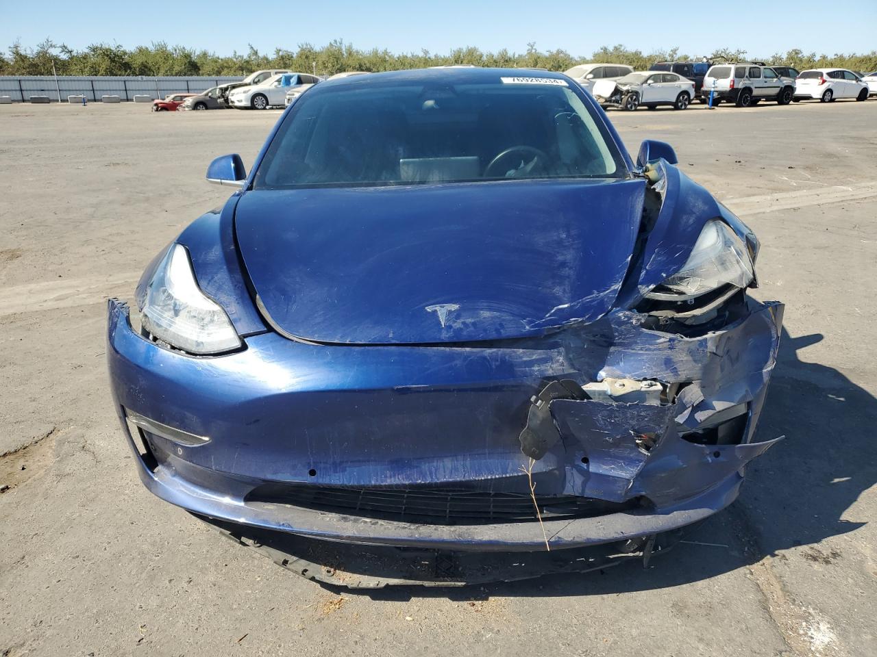 Lot #3029324766 2020 TESLA MODEL 3