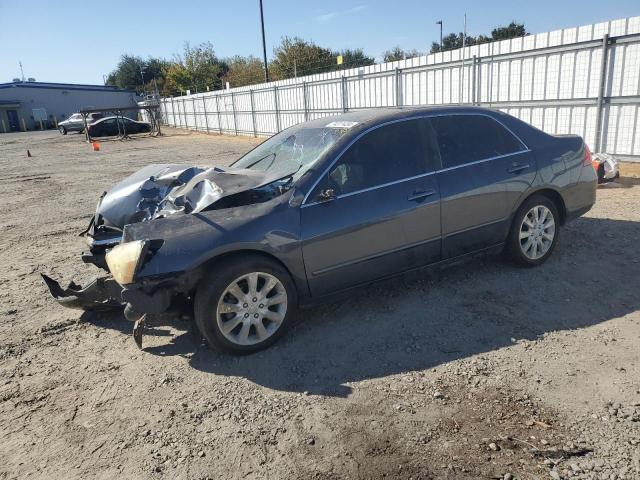 HONDA ACCORD EX 2006 black  gas 1HGCM66516A016512 photo #1